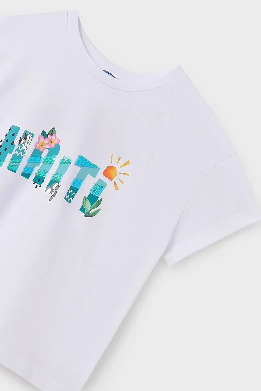 Детская хлопковая футболка - фото 3