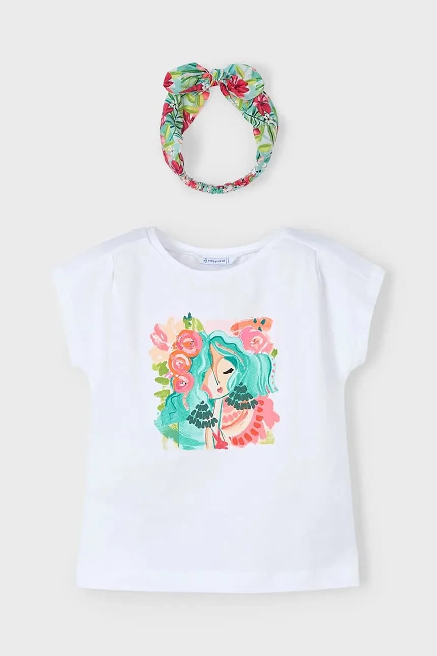 Детская хлопковая футболка