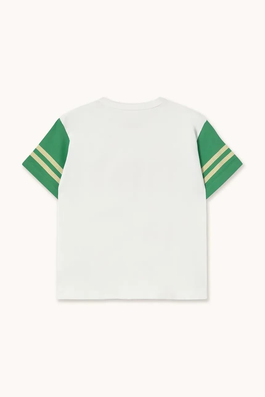 Детская хлопковая футболка STRIPES LOGO TEE - фото 3