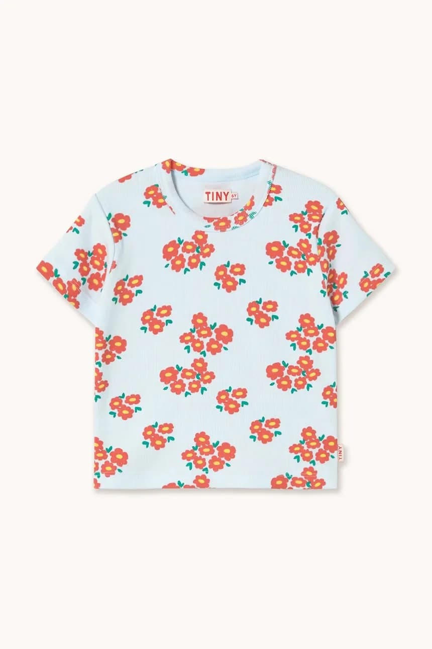 Детская футболка BLOSSOMS RIB TEE - фото 2