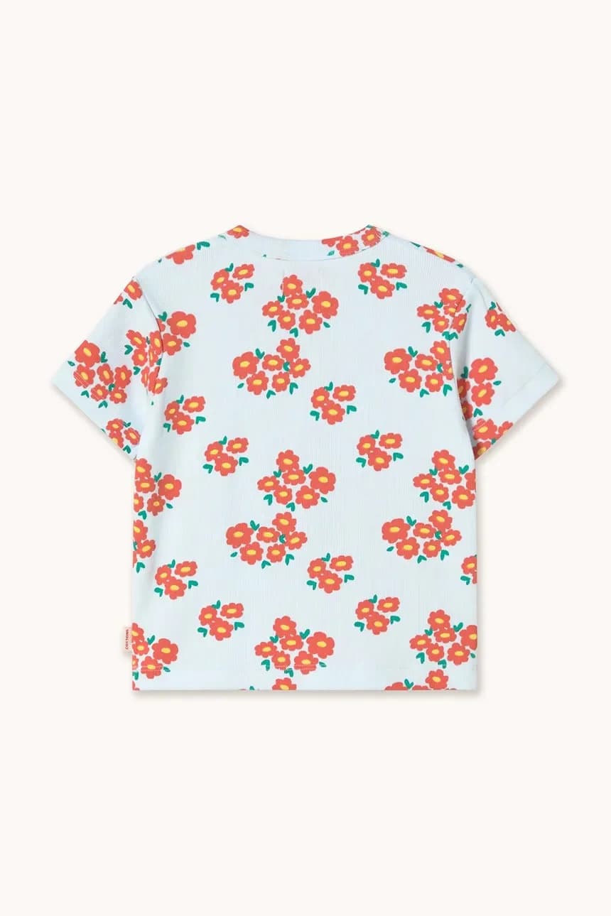 Детская футболка BLOSSOMS RIB TEE - фото 3