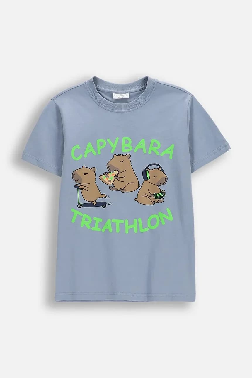 Детская хлопковая футболка