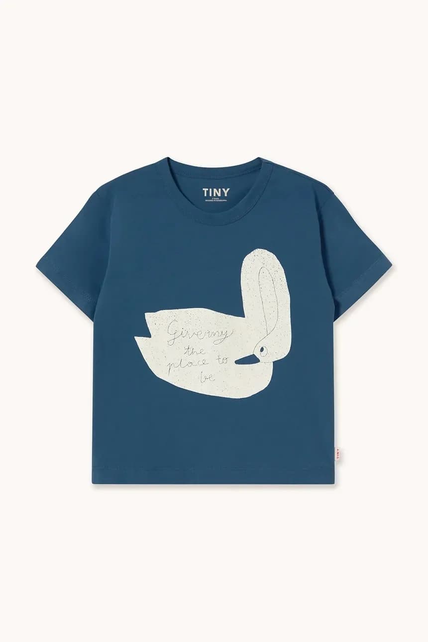 Детская хлопковая футболка SWAN GRAPHIC TEE - фото 2