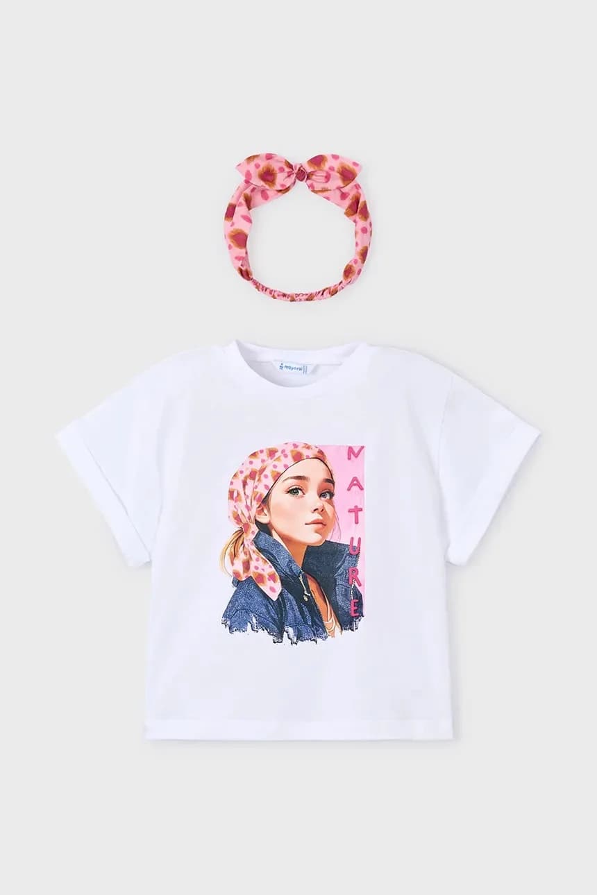 Детская хлопковая футболка