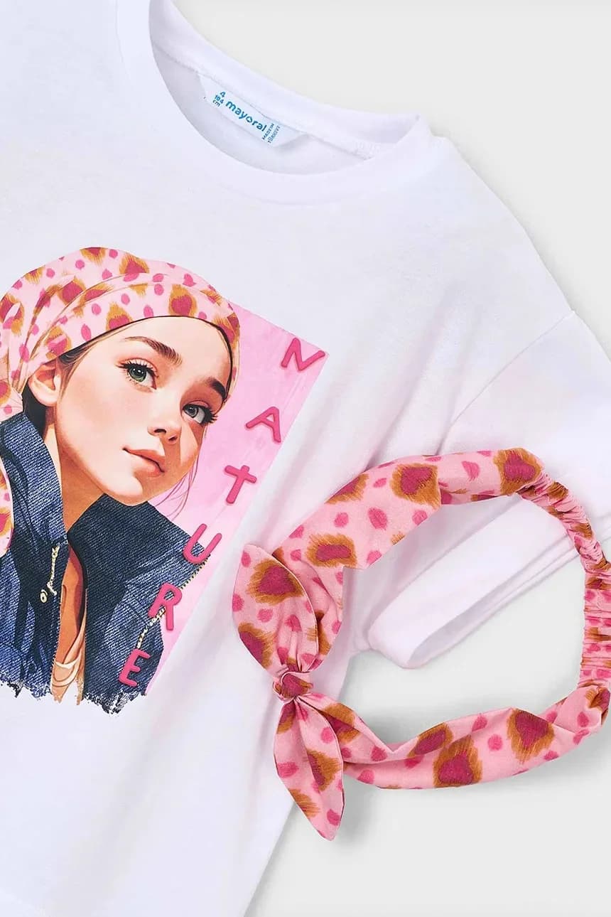 Детская хлопковая футболка - фото 3