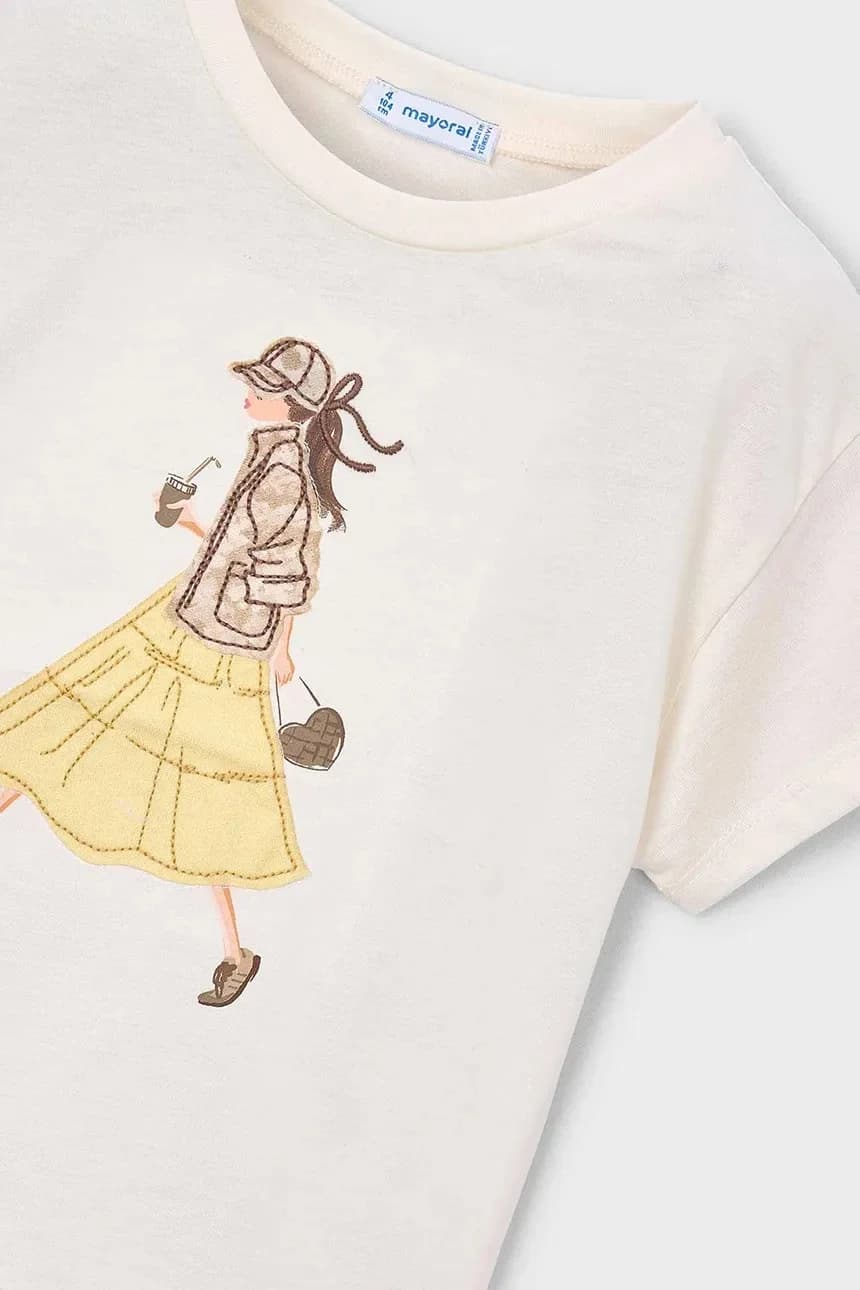 Детская хлопковая футболка - фото 3