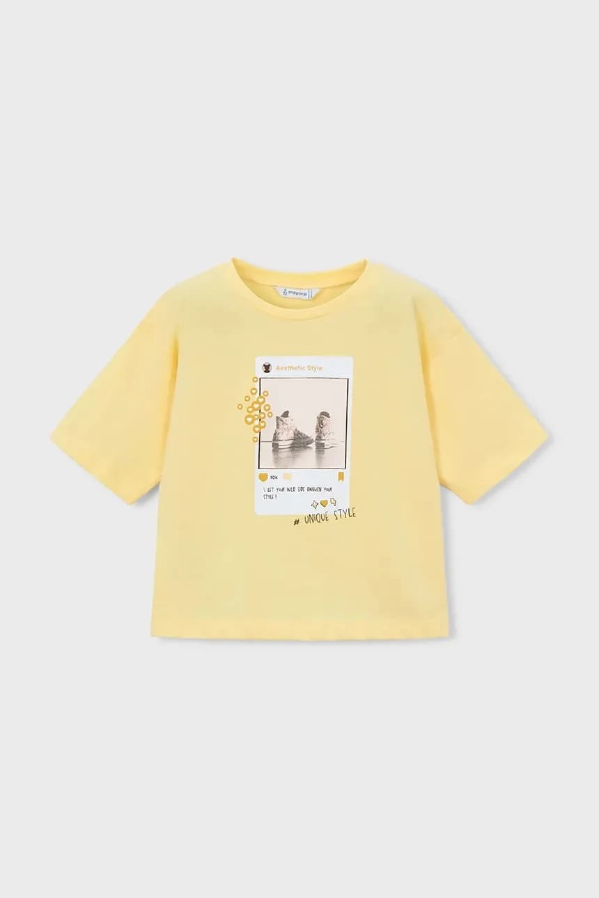 Детская хлопковая футболка - фото 2