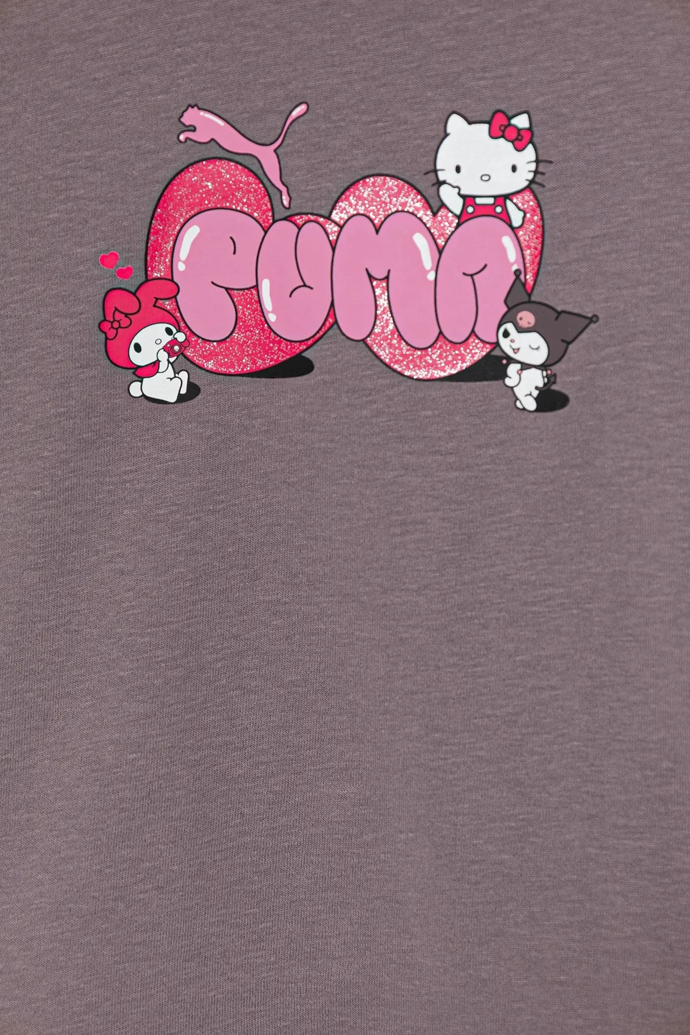 Детская хлопковая футболка Puma X HELLO KITTY & FRIENDS Slim Tee - фото 3