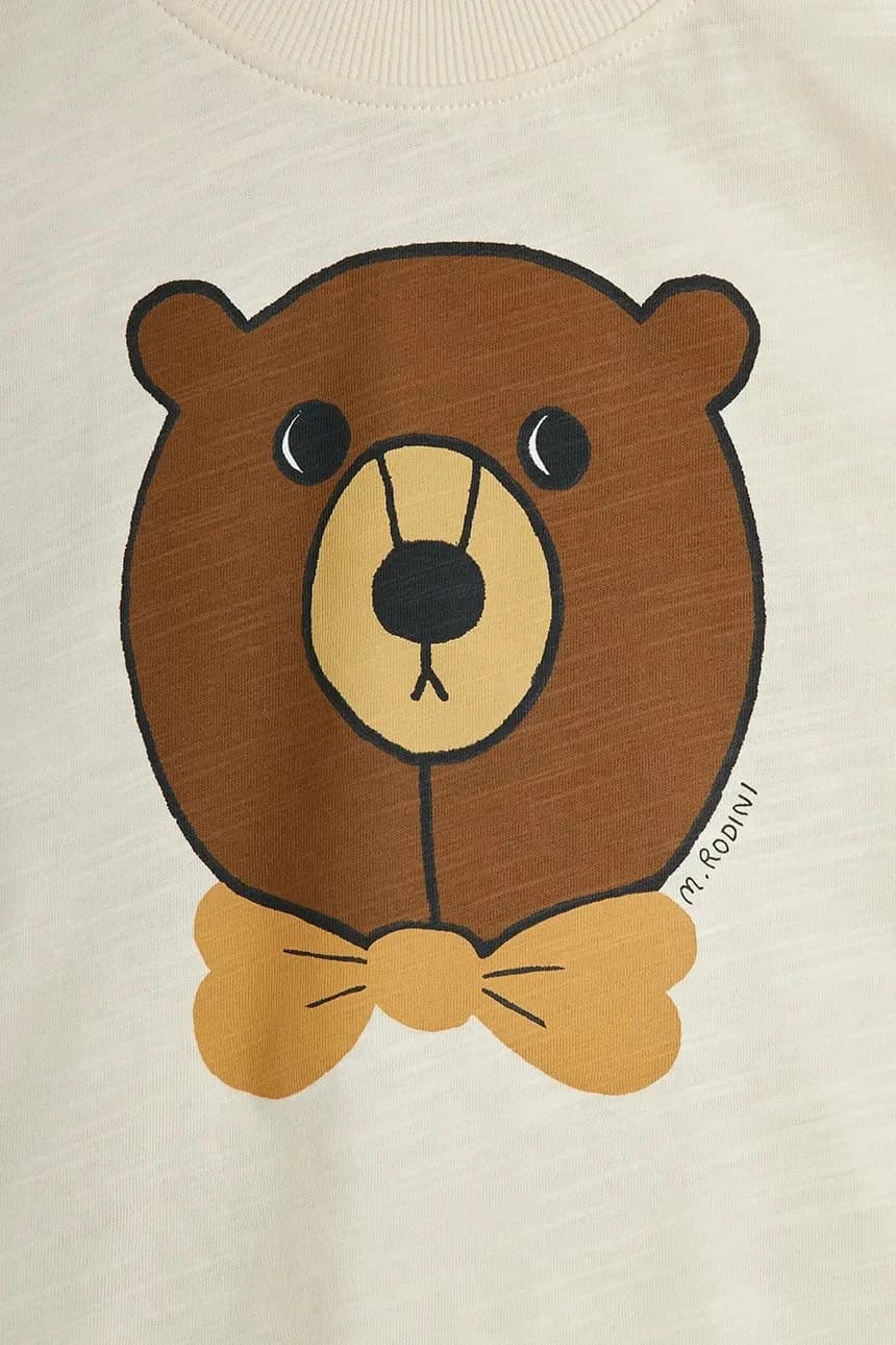 Детская хлопковая футболка Мишка - фото 3