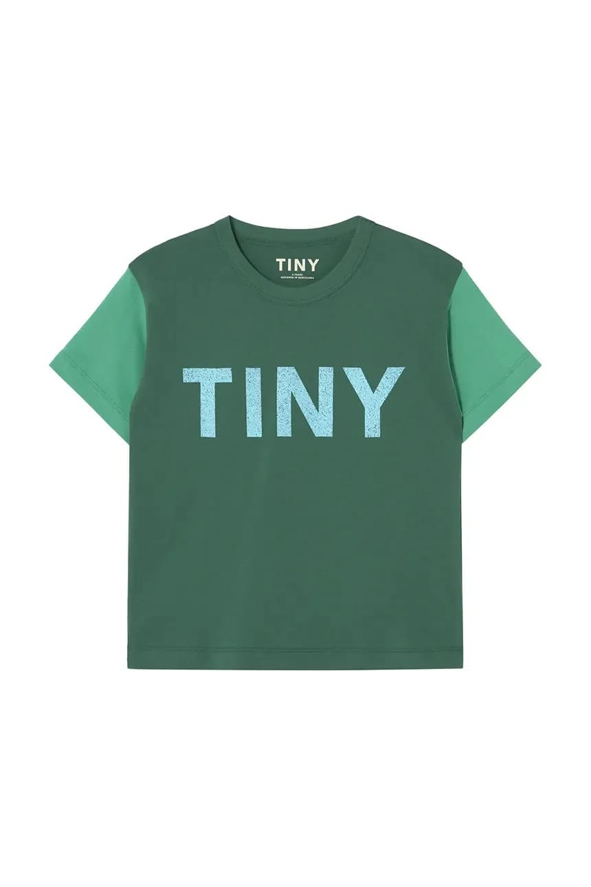 Детская хлопковая футболка COLOR BLOCK TEE - фото 2