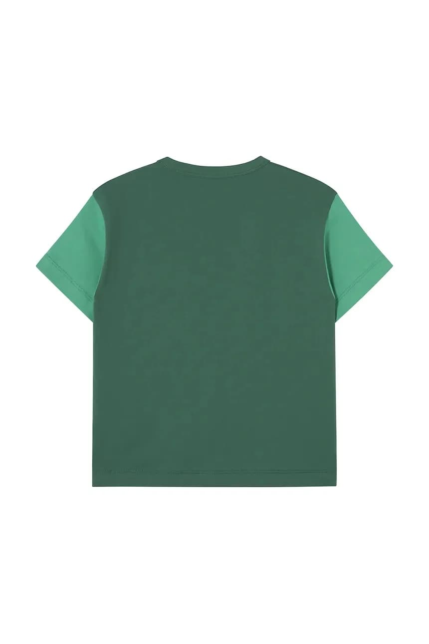 Детская хлопковая футболка COLOR BLOCK TEE - фото 3