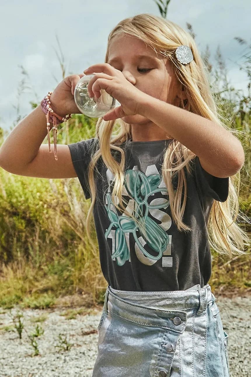 Детская хлопковая футболка