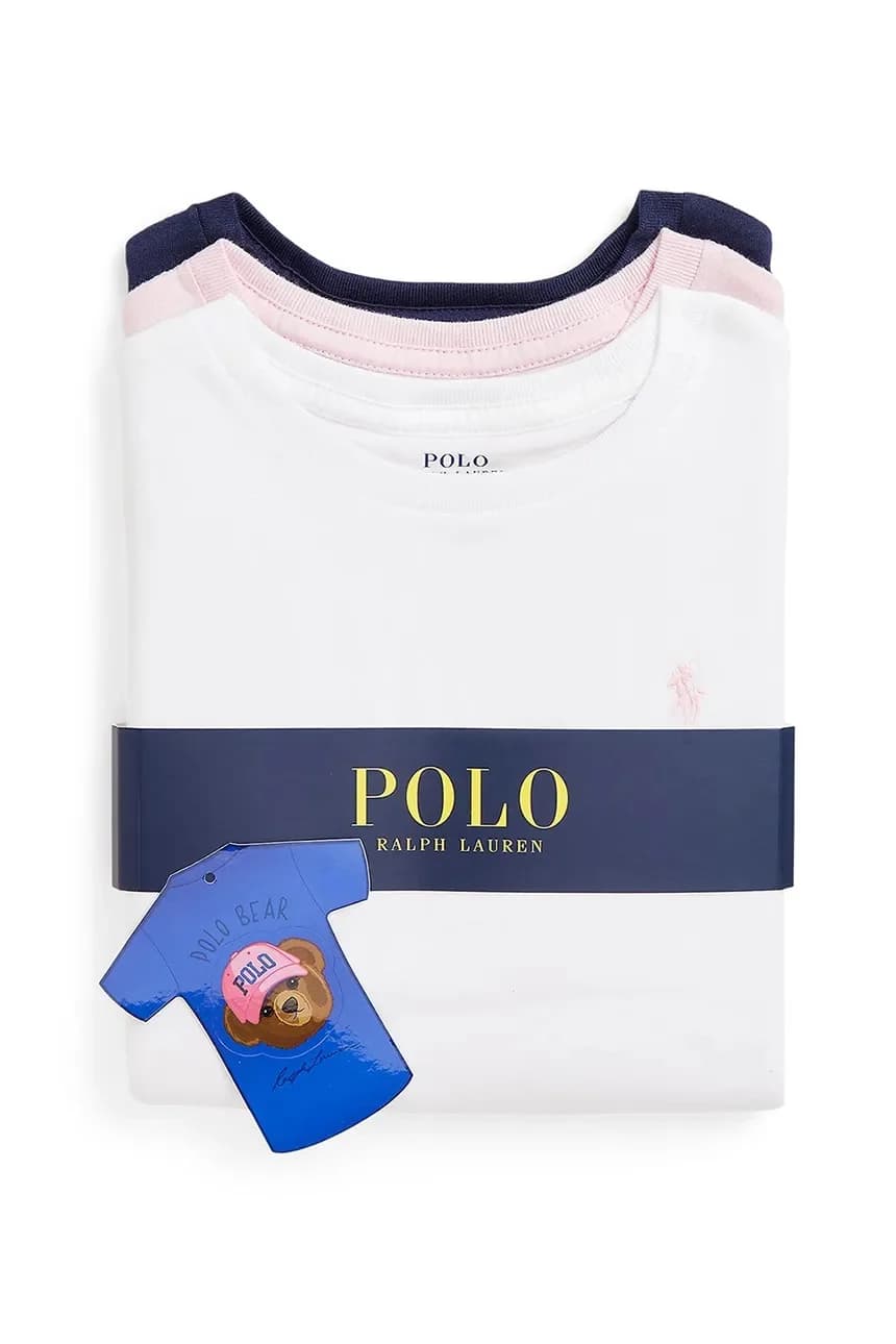 Детские хлопковые футболки, 3 шт. - фото 2