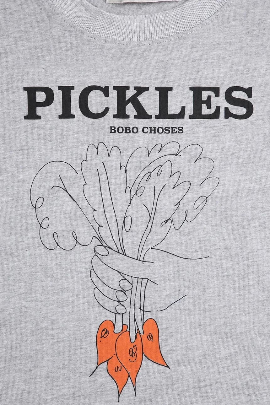 Детская хлопковая футболка «Букет овощей» - фото 3