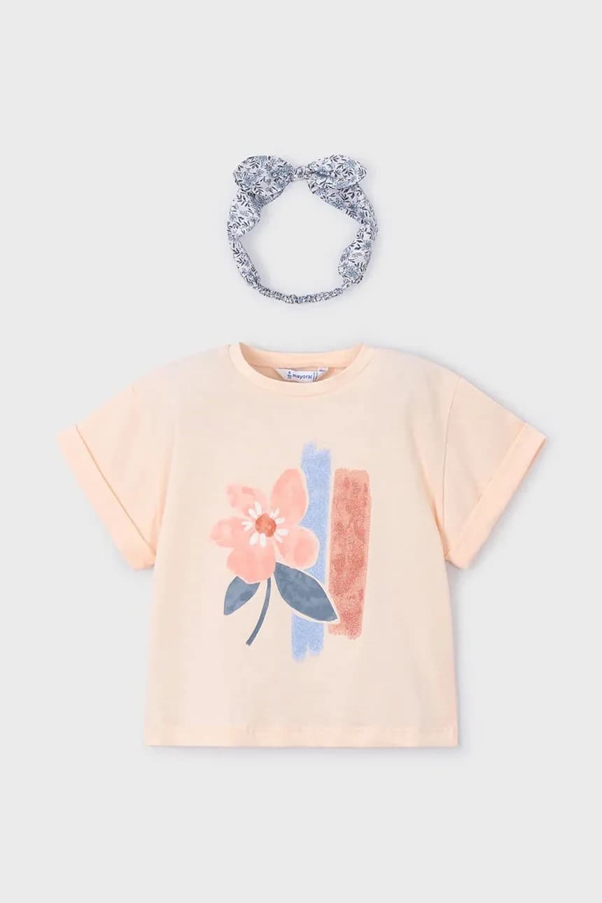 Детская хлопковая футболка