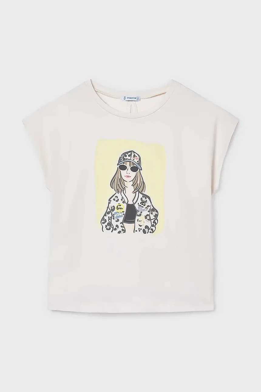 Детская хлопковая футболка - фото 2