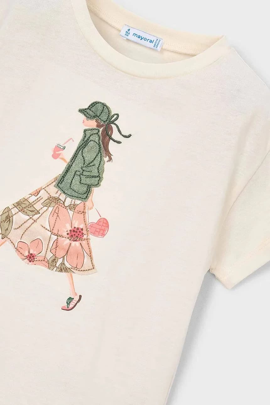 Детская хлопковая футболка - фото 3