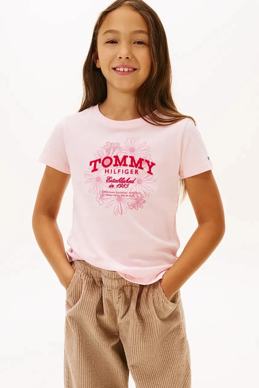 Детская хлопковая футболка