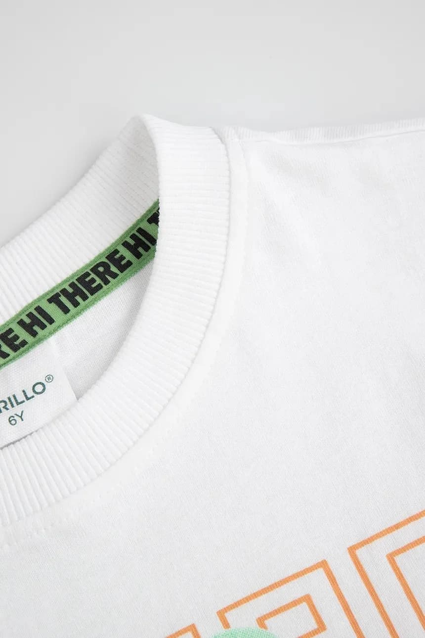 Детская хлопковая футболка - фото 3