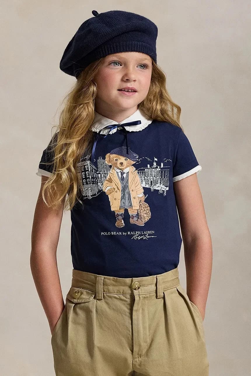 Детская хлопковая футболка