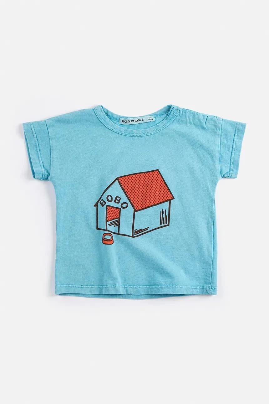 Хлопковая детская футболка Pickles is at Home - фото 2