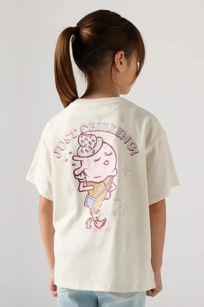 Детская футболка JUST CHILLING OVERSIZED SS