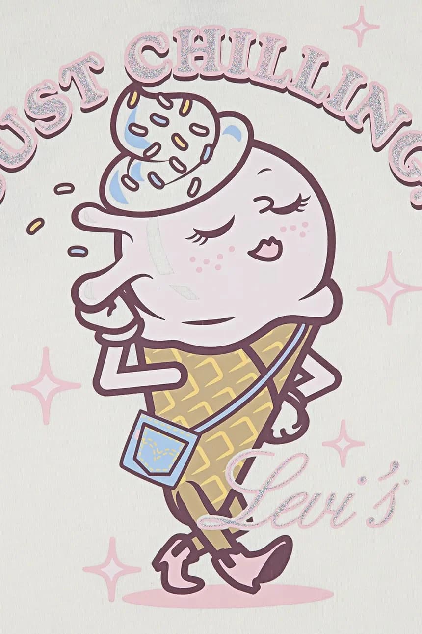 Детская футболка JUST CHILLING OVERSIZED SS - фото 4