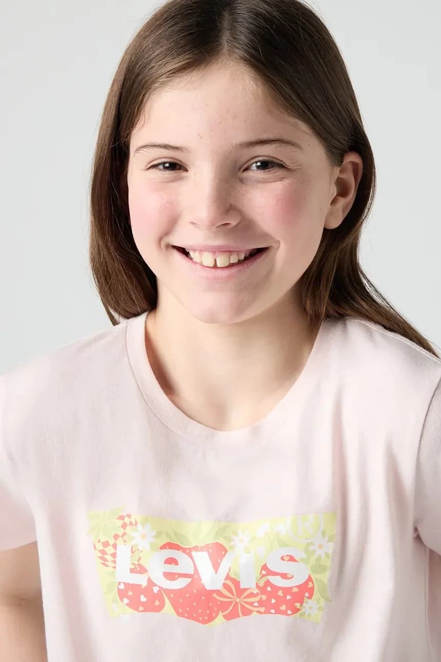 Детская футболка STRAWBERRY SS BATWING TEE - фото 6