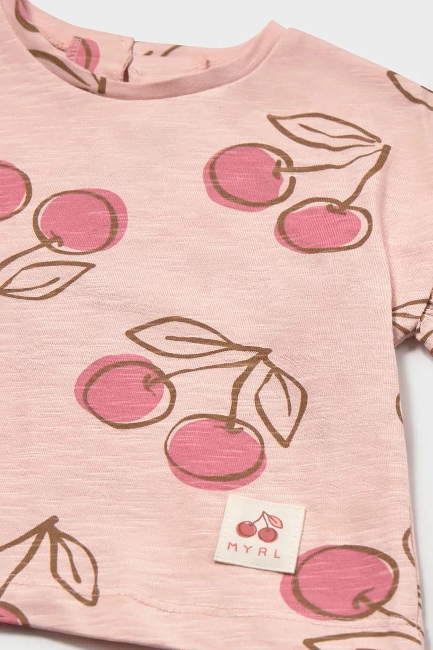 Детская хлопковая футболка - фото 3