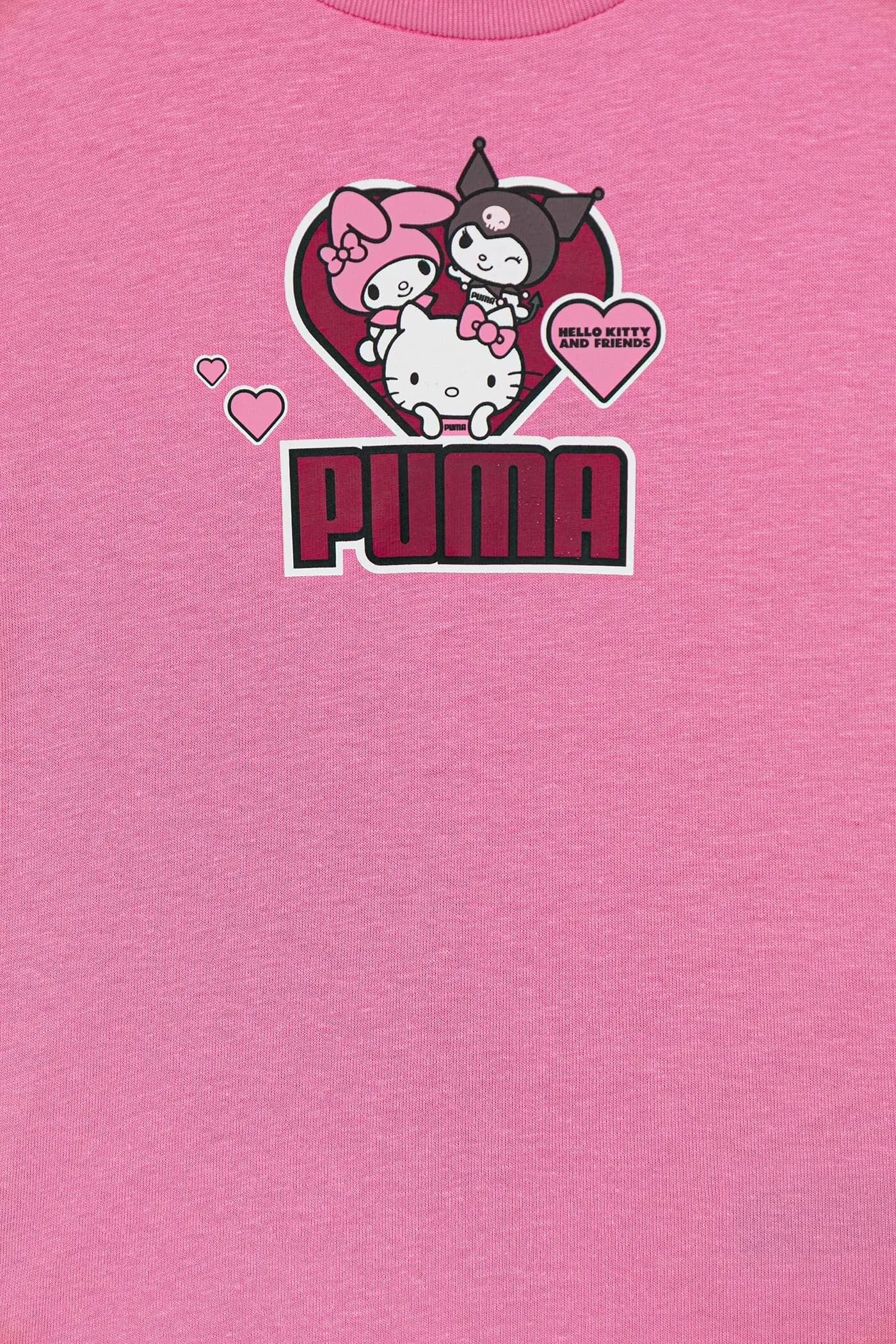 Детская хлопковая футболка Puma X HELLO KITTY & FRIENDS Футболка с рюшами - фото 3