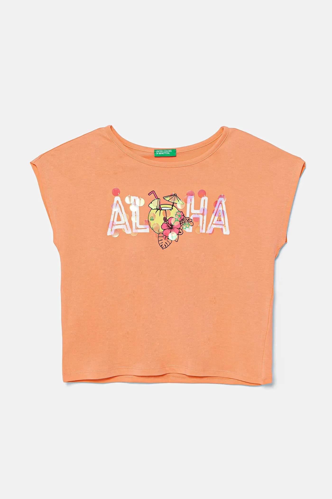 Детская хлопковая футболка