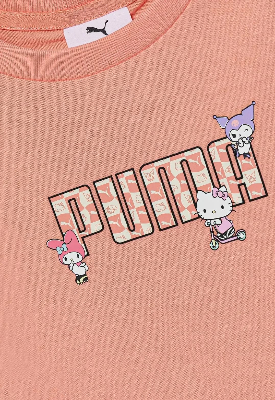 Детская хлопковая футболка HELLO KITTY & FRIENDS Свободная футболка с рисунком - фото 3