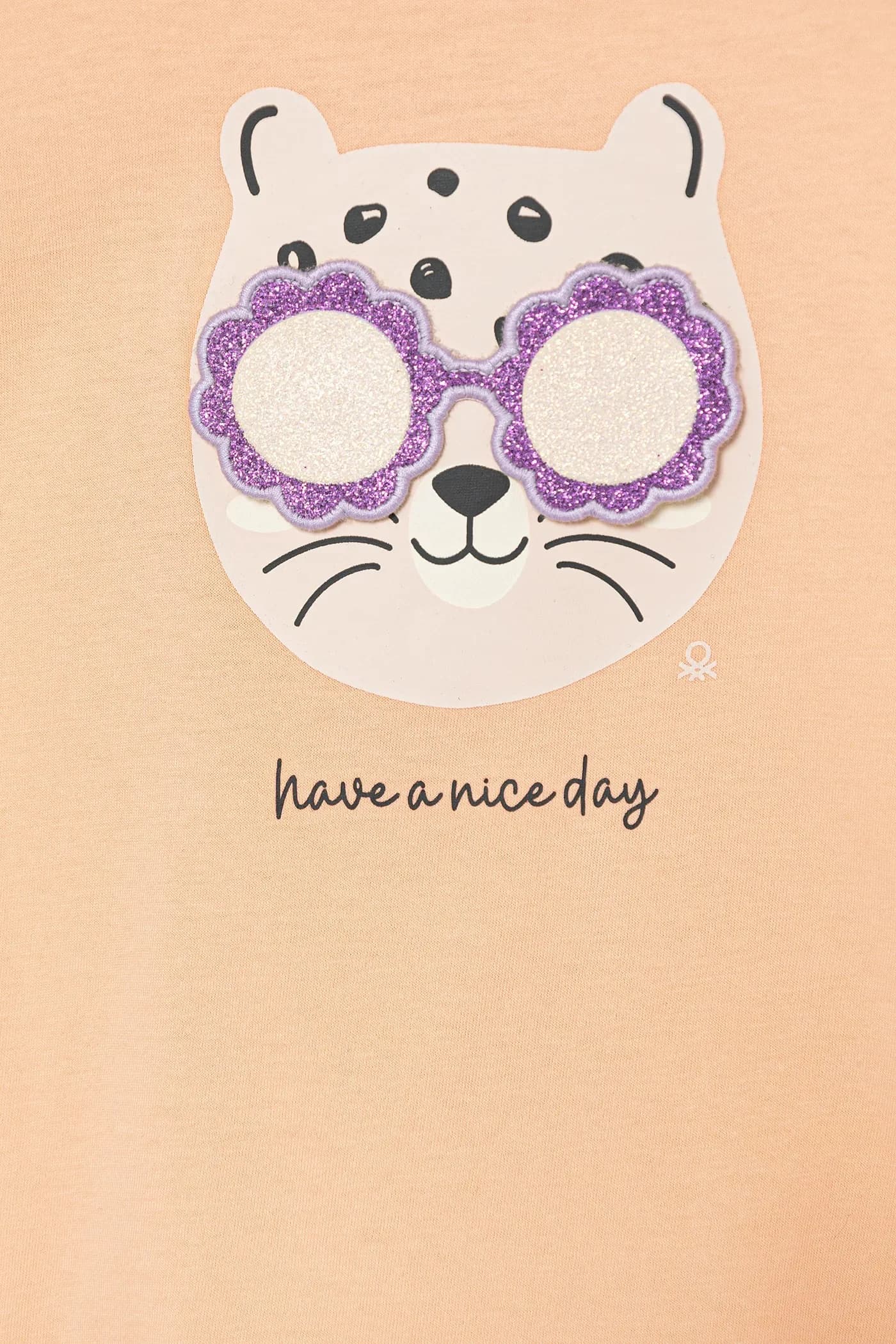 Детская хлопковая футболка - фото 3