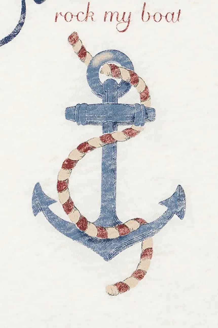 Детская футболка из смесового льна ERA TEE OCS - фото 5