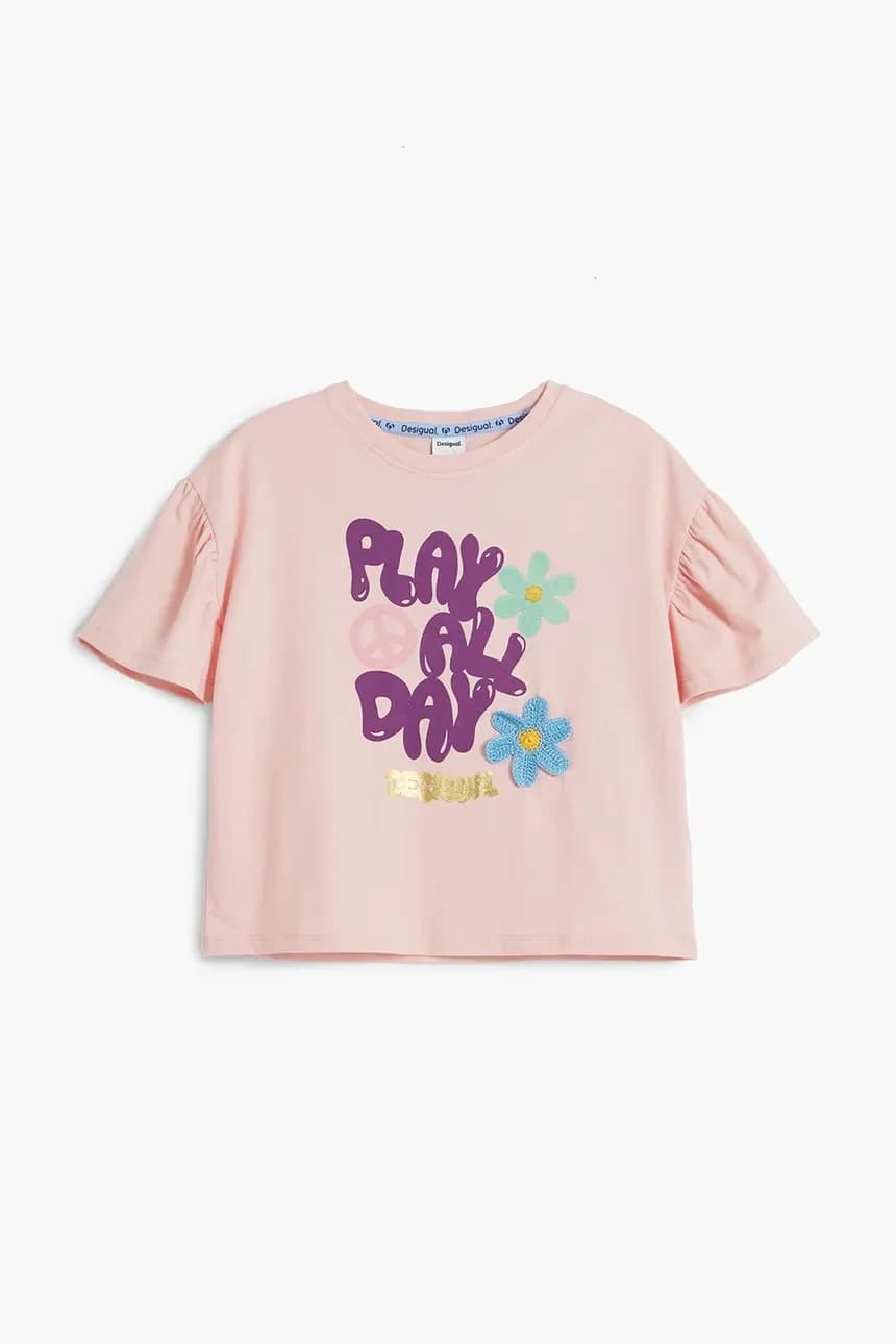 Детская хлопковая футболка - фото 2