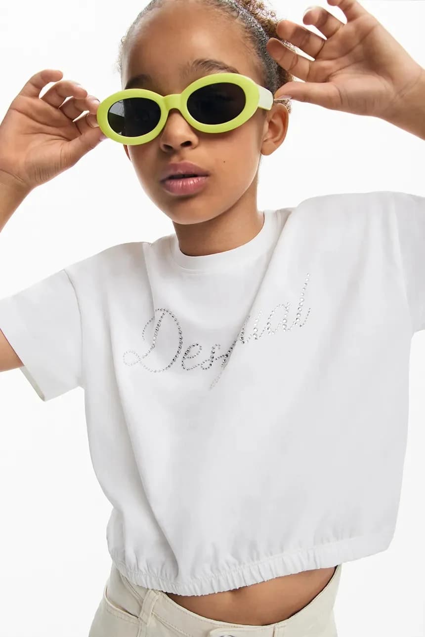 Детская хлопковая футболка