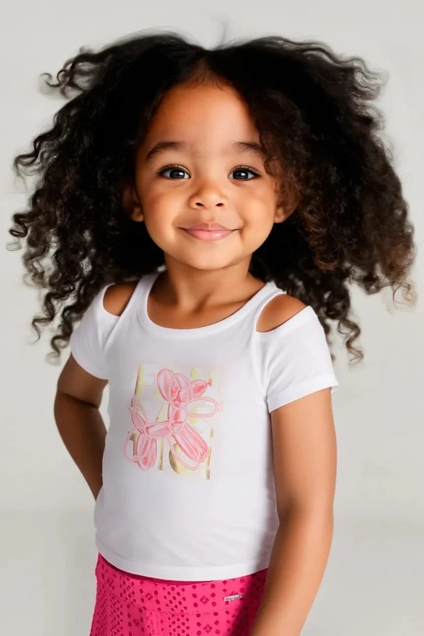 Детская хлопковая футболка