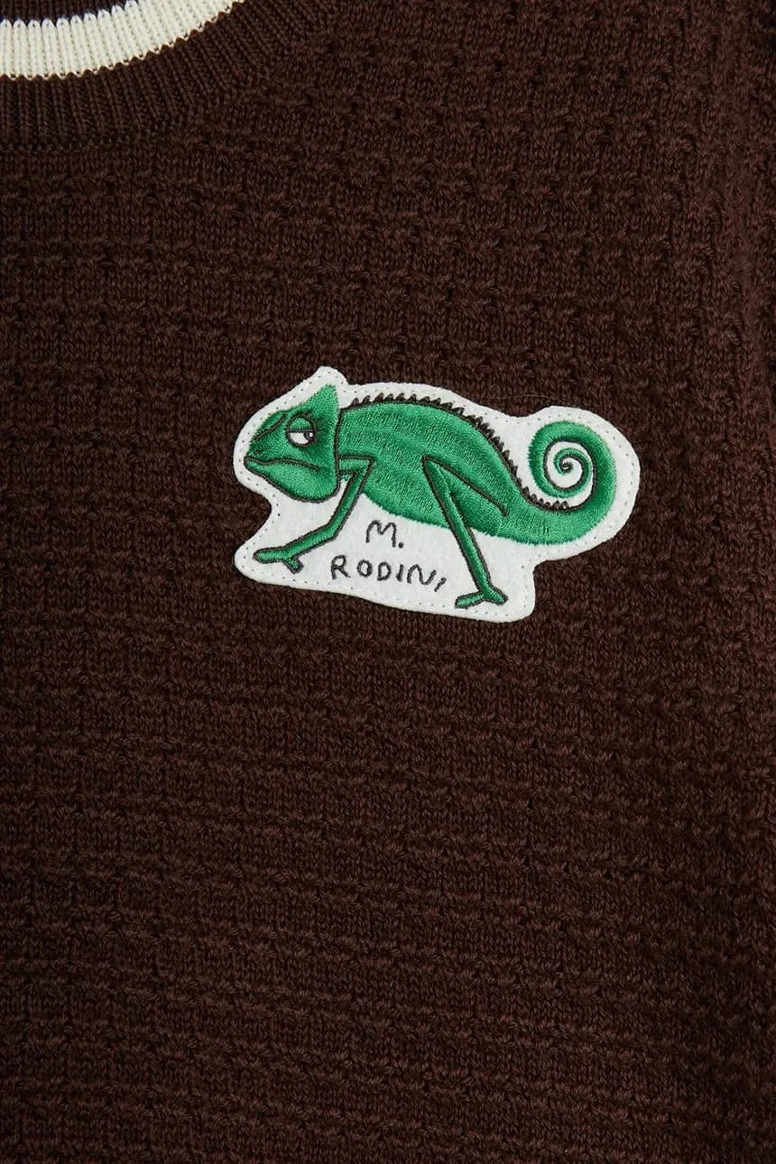 Детская хлопковая футболка Lizard - фото 4