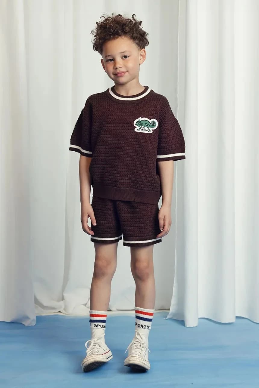 Детская хлопковая футболка Lizard - фото 5