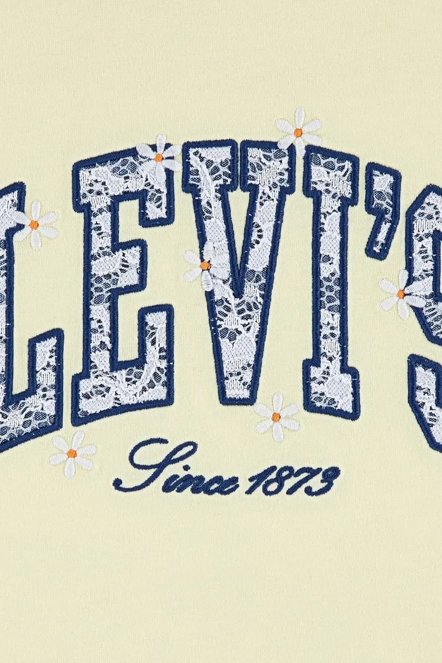 Детская футболка с аппликацией LEVIS CHAMBRAY - фото 4