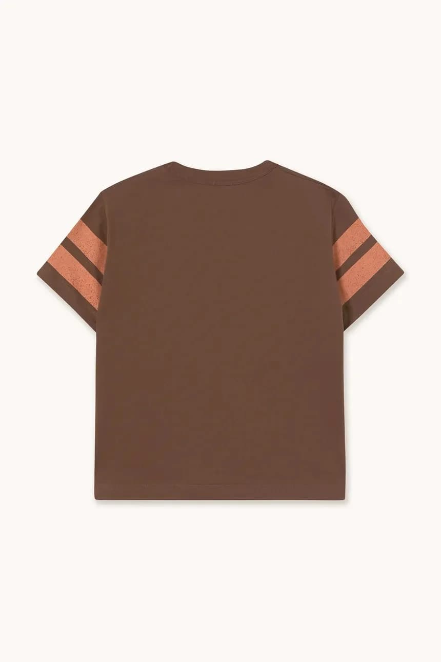 Детская хлопковая футболка STRIPES LOGO TEE - фото 3