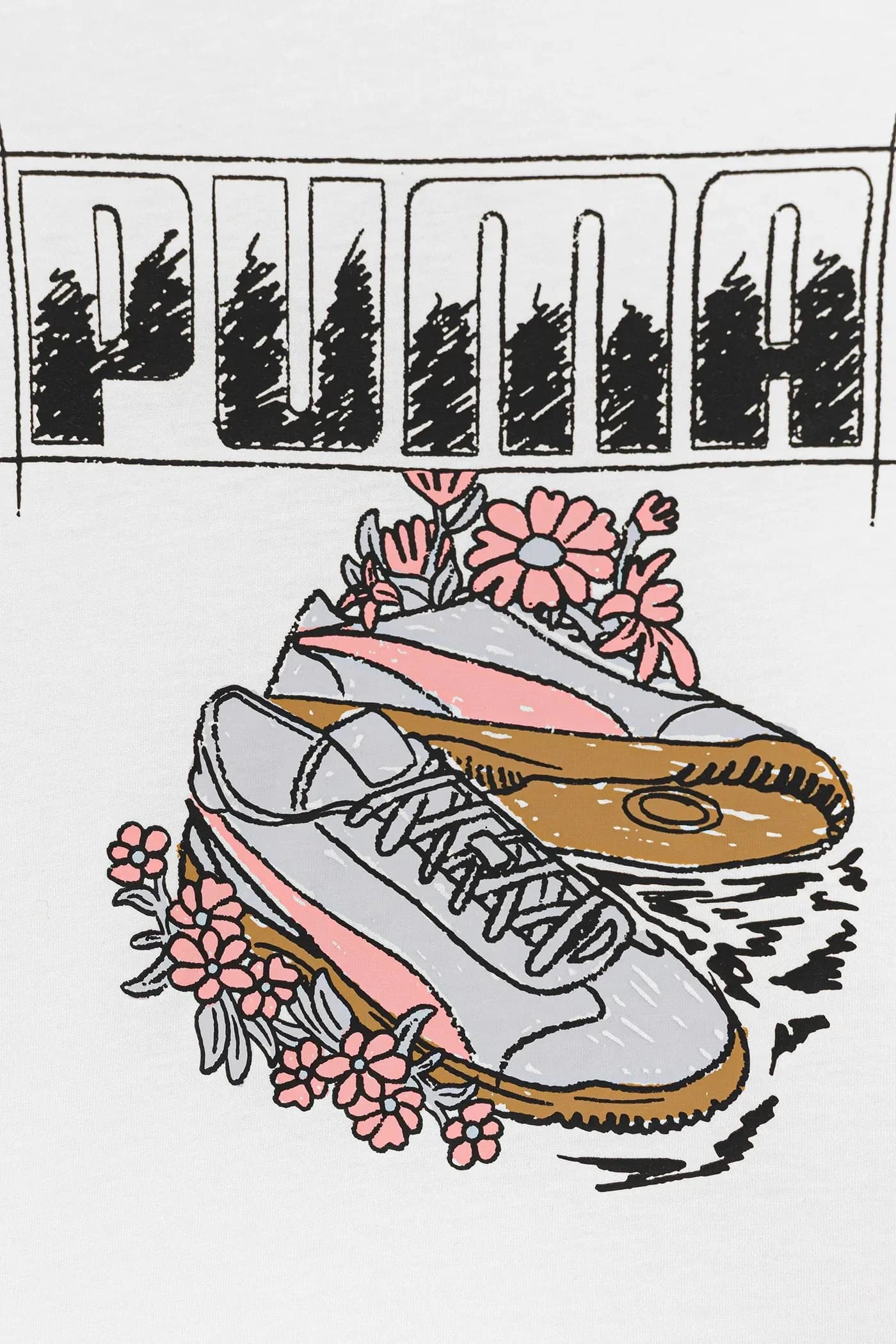 Детская хлопковая футболка GRAPHIC Sneaker Tee G - фото 3