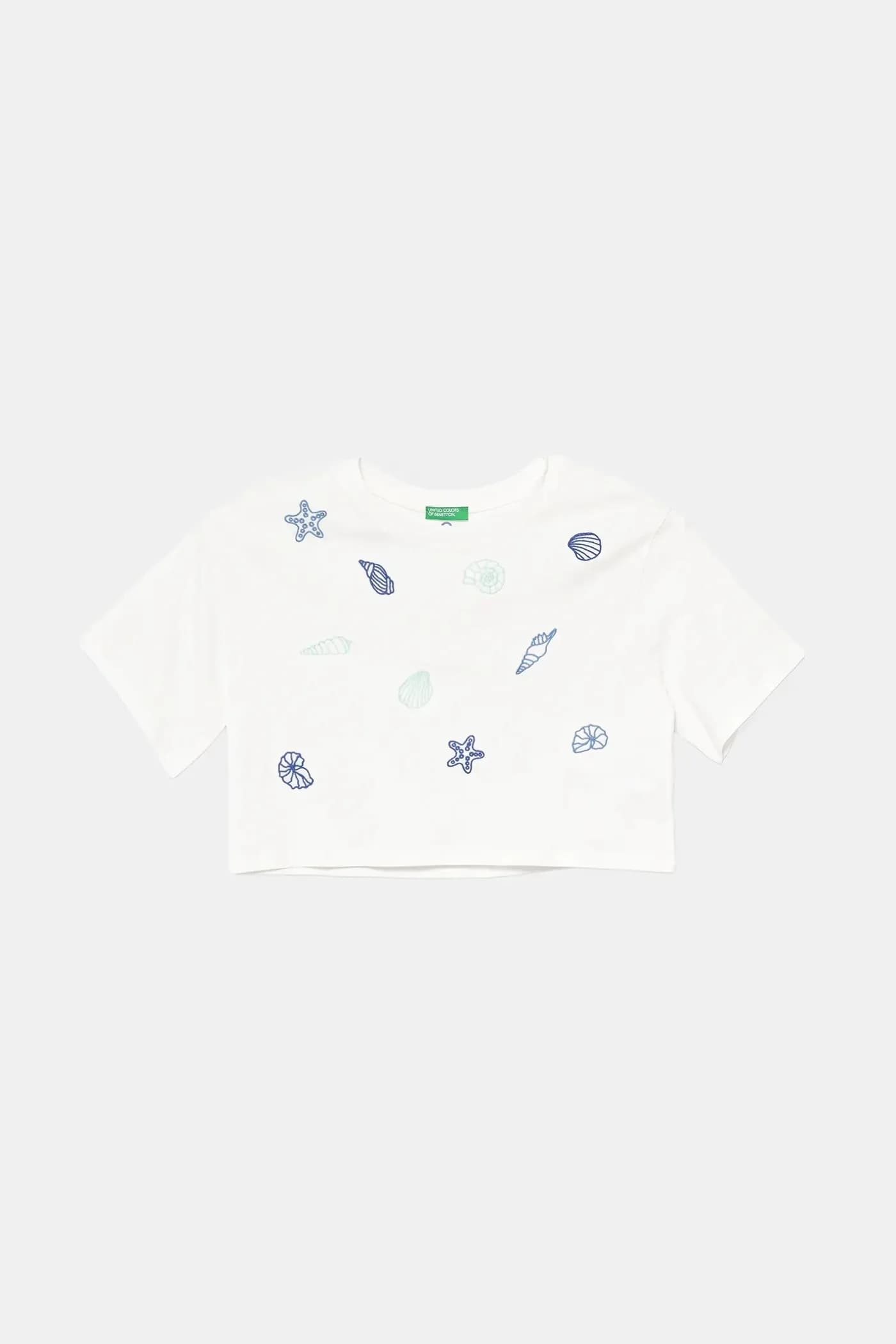 Детская хлопковая футболка