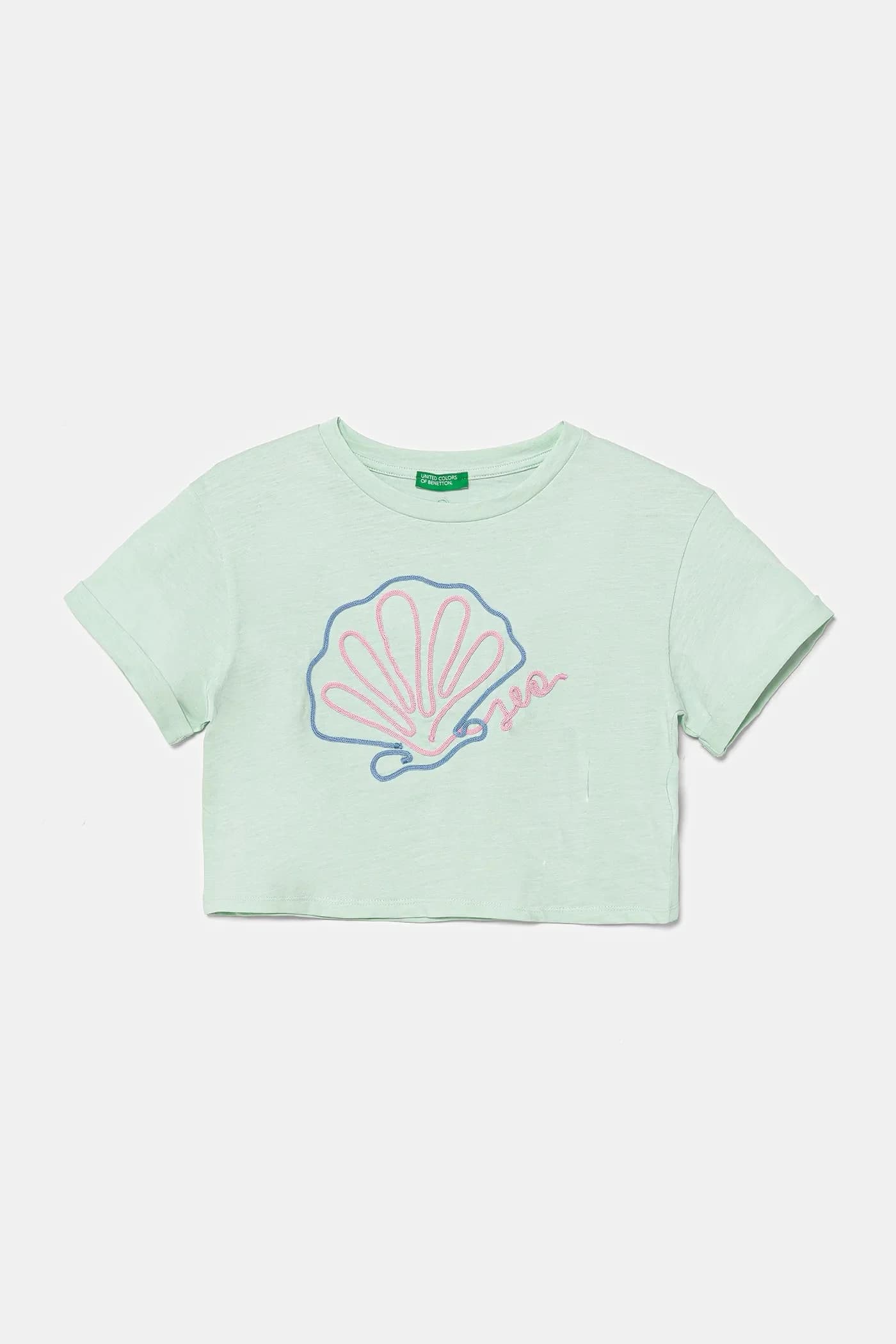 Детская хлопковая футболка