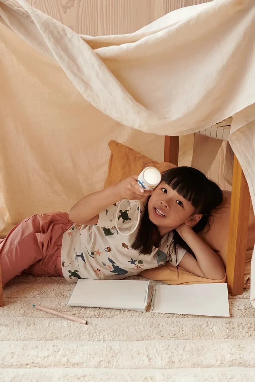 Детская хлопковая футболка Apia Printed Shortsleeve T-shirt