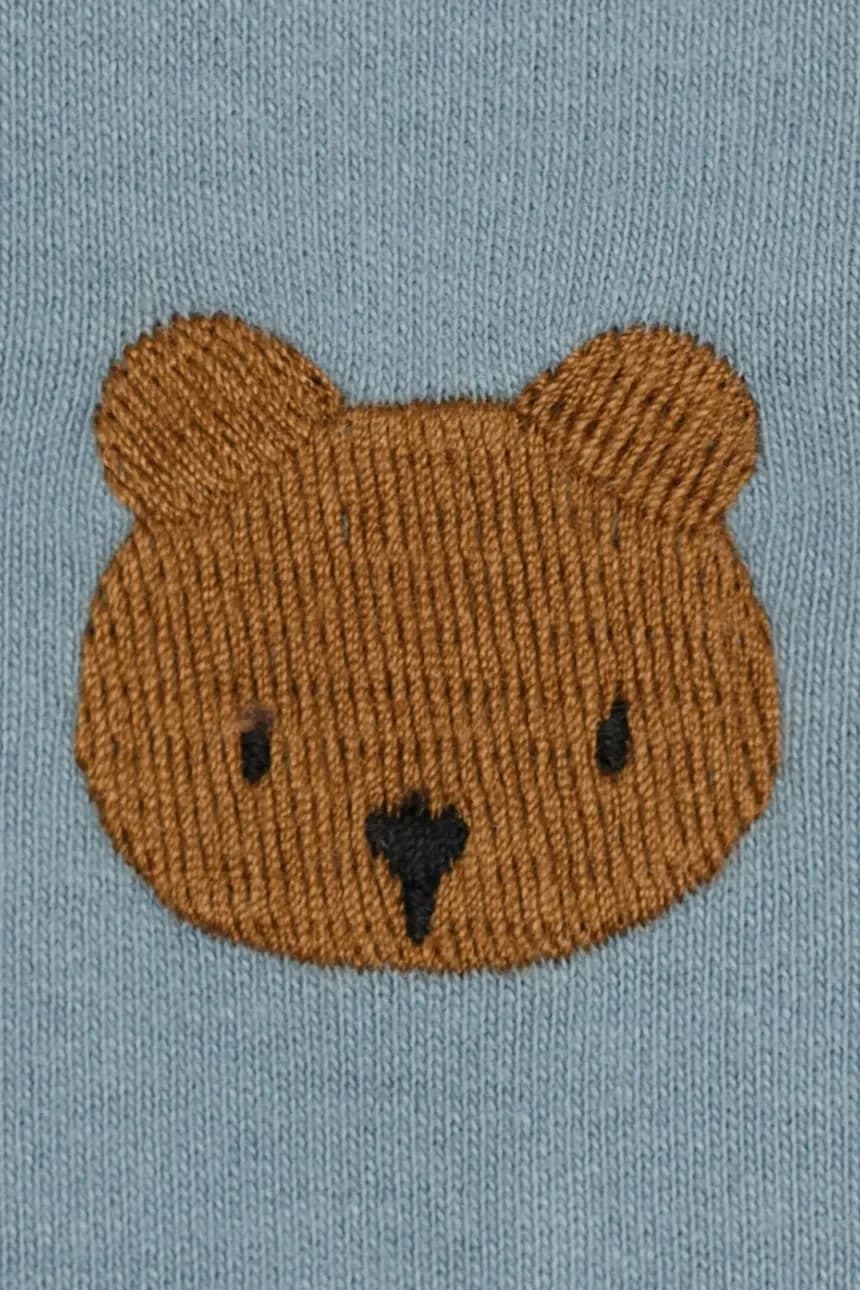 Детская хлопковая футболка Jarne Футболка Мишка - фото 4