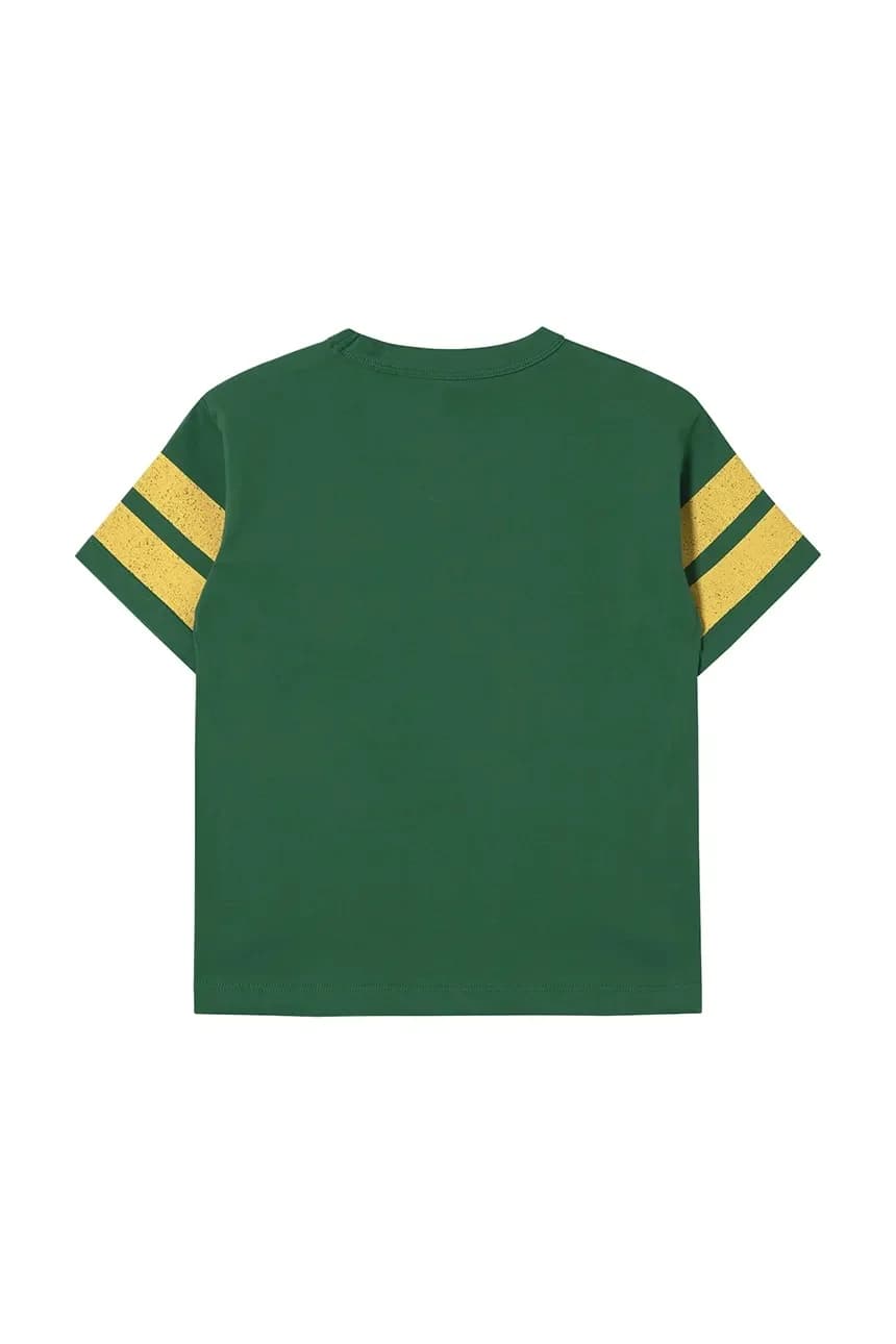 Детская хлопковая футболка STRIPES LOGO TEE - фото 3