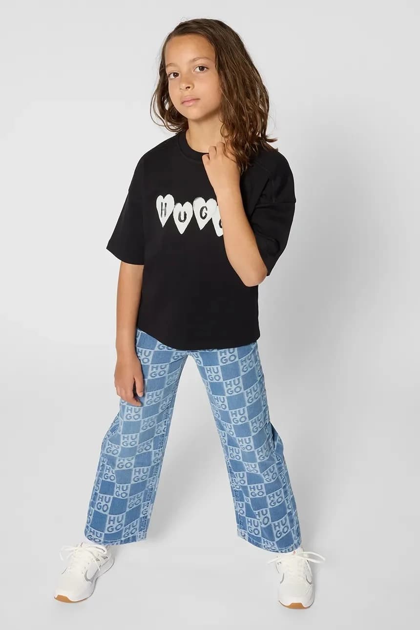 Детская хлопковая футболка