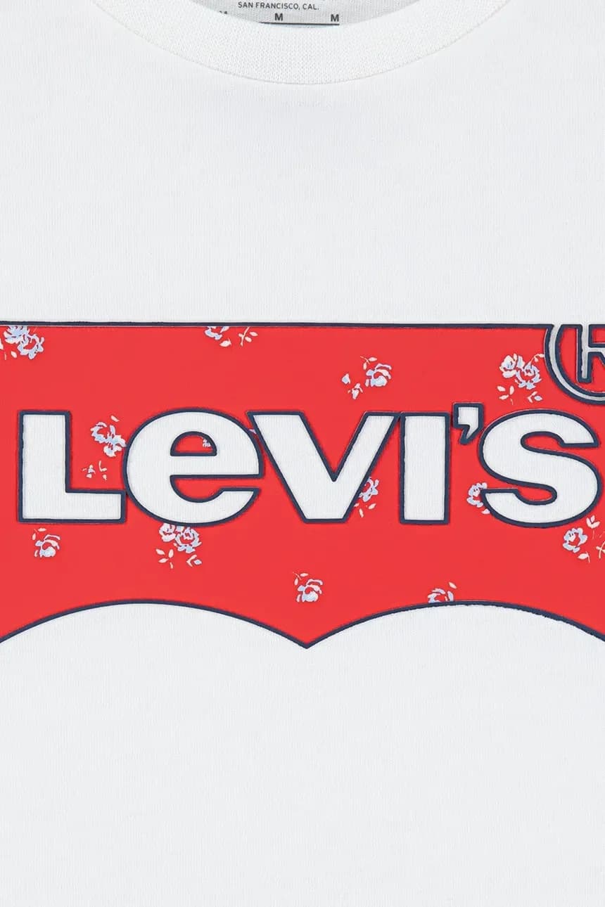 ФУТБОЛКА FLORAL BATWING SS детская футболка - фото 3