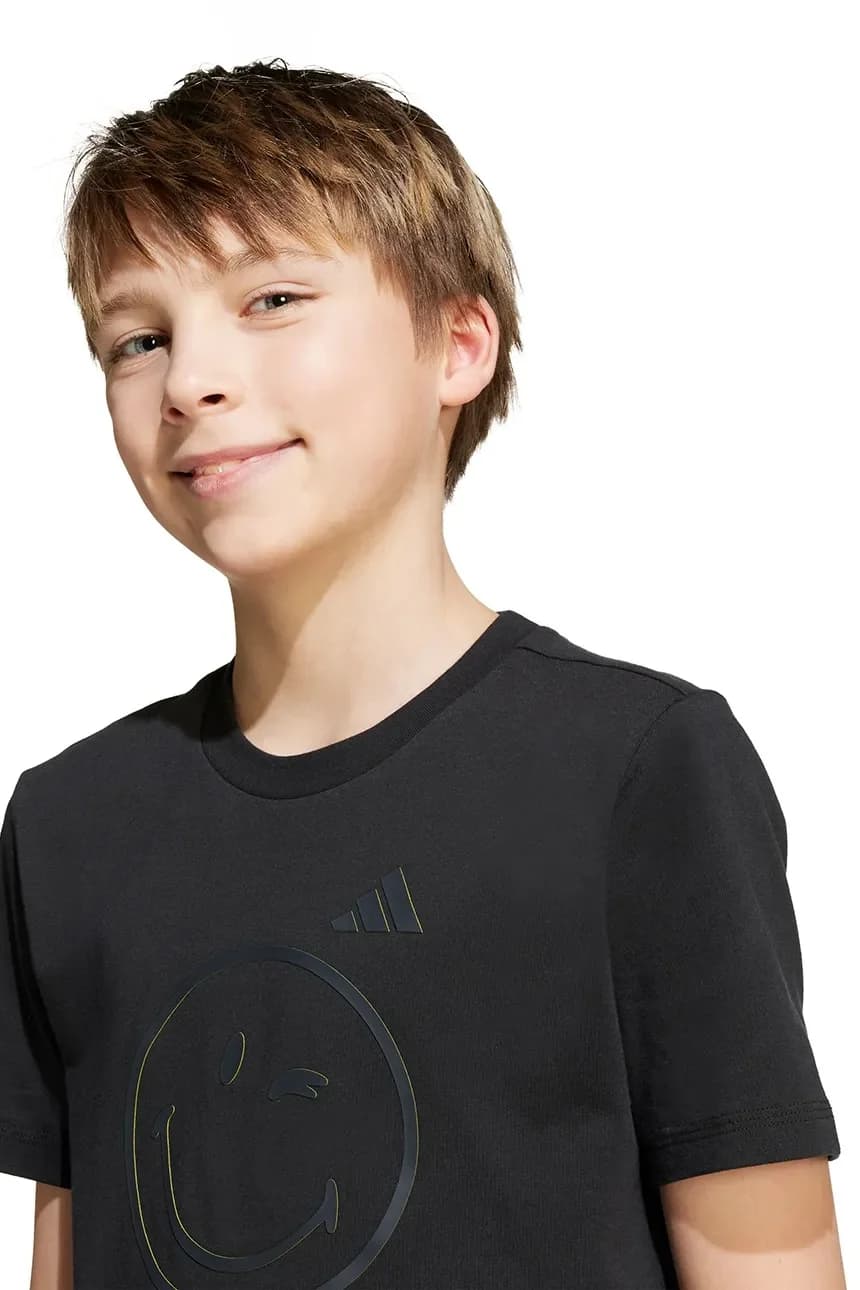 Детская хлопковая футболка х Смайлик - фото 9